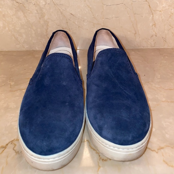 SOLD Prada Sport Navy Suede Slide Sneaker - Picture 2 of 3